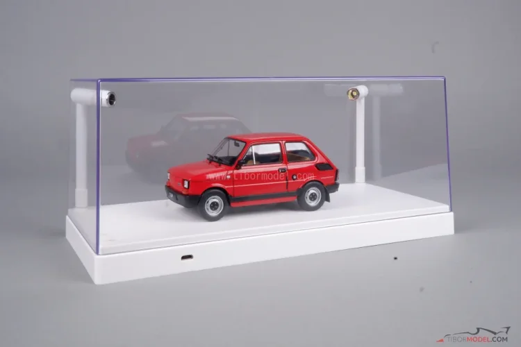 Vitrína LED biela pre modely mierky 1:24 a 1:43