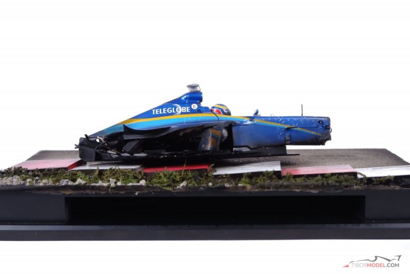 BAR 01 - R. Zonta 1999, baleset Spa, 1:18
