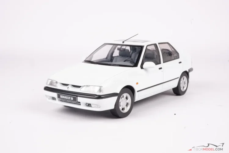Renault 19 (1994) fehér, 1:18 Triple9