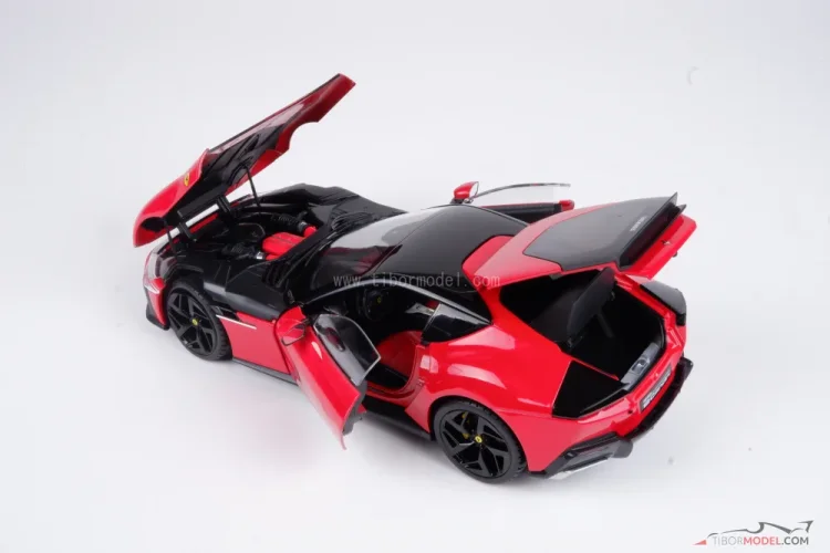 Ferrari 12Cilindri (2024) piros rosso corsa, 1:18 Polistil