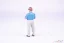 Juan Manuel Fangio pilóta figura, 1:18 American Diorama