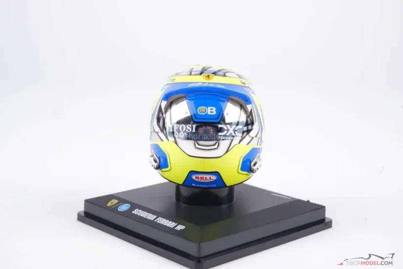 Oliver Bearman 2024 Saudi Arabian GP mini helmet, Ferrari, 1:5 Looksmart