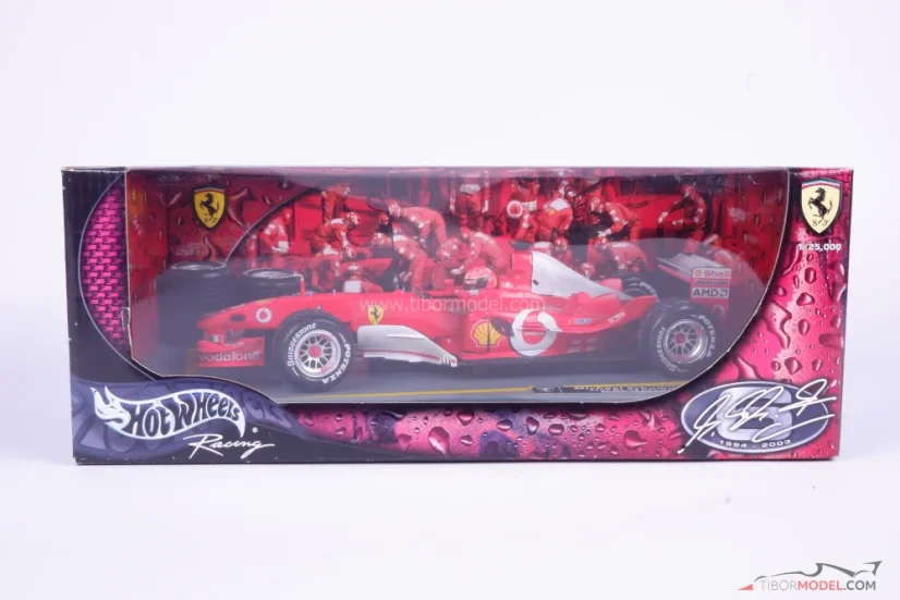 Model car Ferrari F2003-GA Schumacher 2003, 1:18 HW | Tibormodel.com