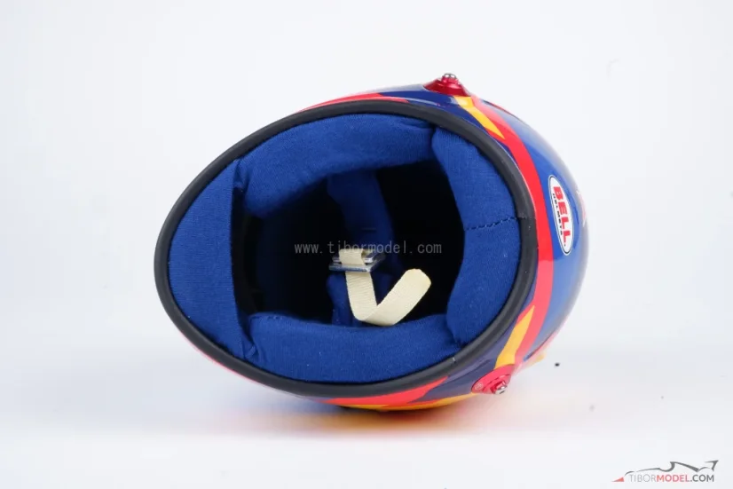 Carlos Sainz 2025 Williams mini helmet, 1:2 Bell