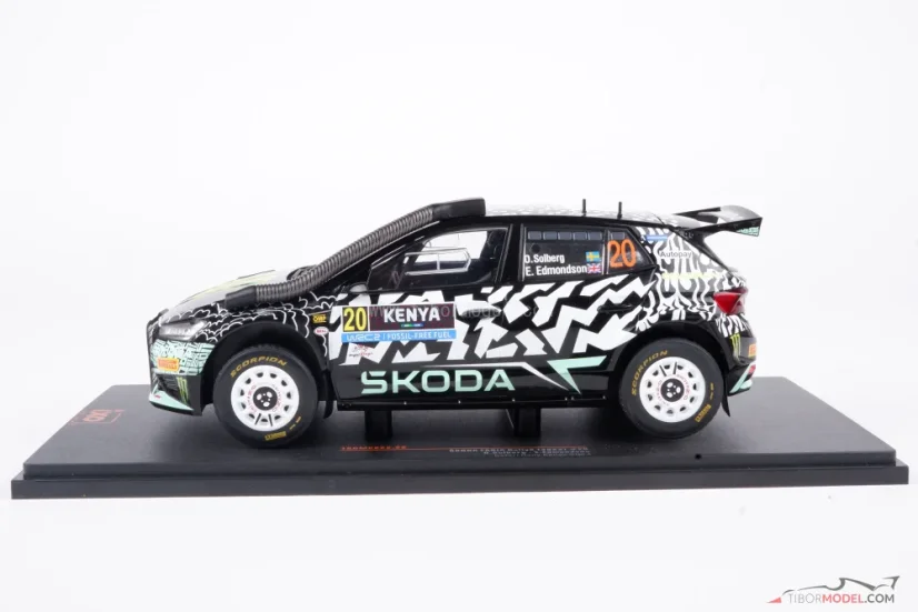 Skoda Fabia - Solberg/Edmondson (2024), Rally Szafari, 1:18 Ixo
