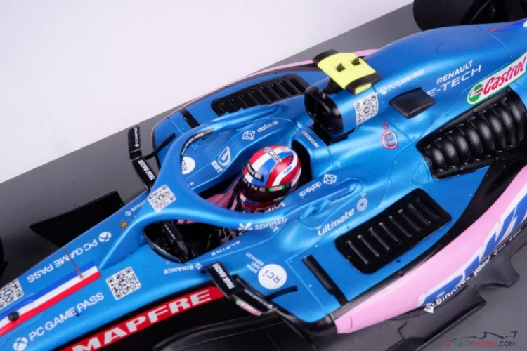 Alpine A522 - Esteban Ocon (2022), Miami GP, 1:18 Spark