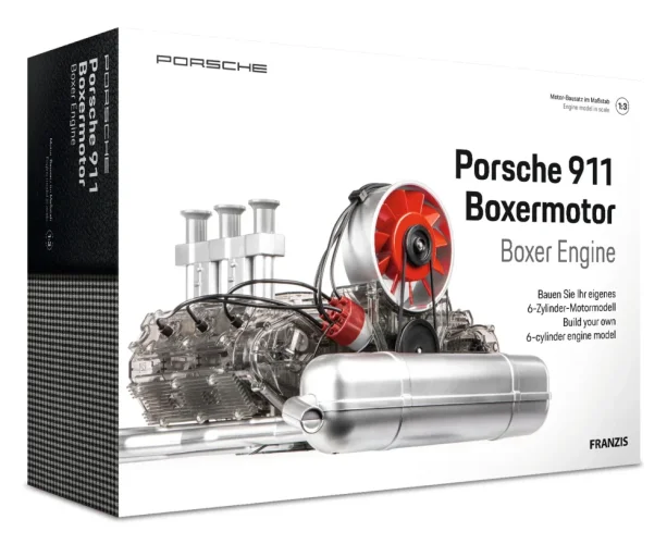 Porsche 911 boxermotor - működő motor makett készlet 1:3 méretarányban