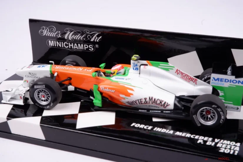 Force India VJM04 - Paul di Resta (2011), 1:43 Minichamps