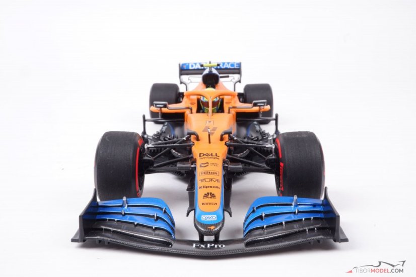 McLaren MCL35M - L. Norris (2021), Pole Position Russian GP, 1:18 Minichamps