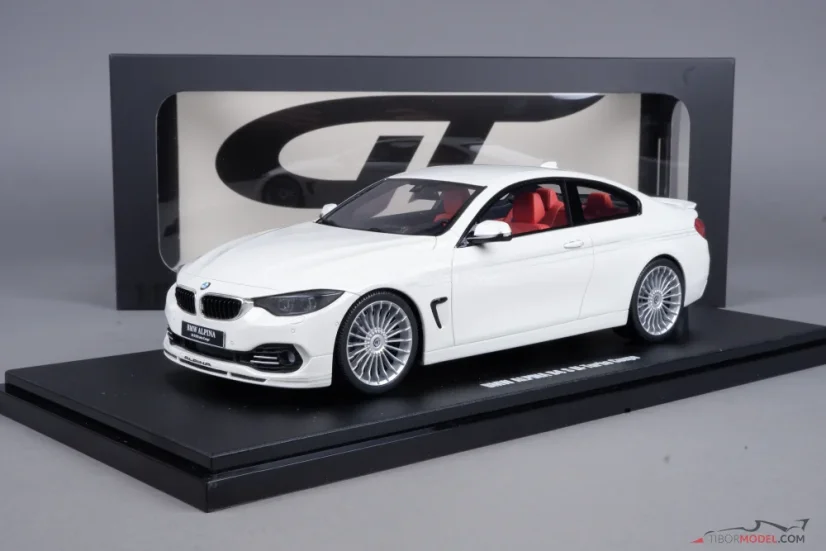 BMW Alpina B4 Bi-turbo (2014) biele, 1:18 GT Spirit