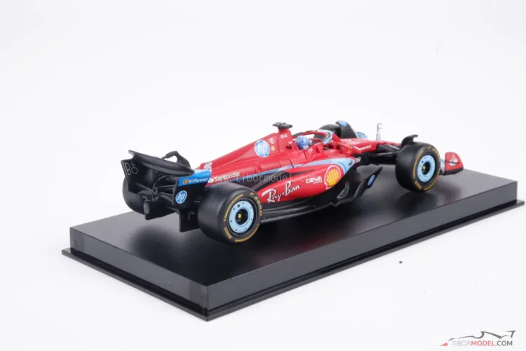 Ferrari SF-24 - Charles Leclerc (2024) Miami, 1:43 BBurago Signature