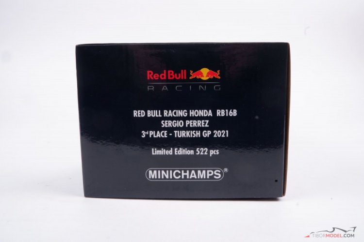 Red Bull RB16b - S. Perez (2021), VC Turecka, 1:18 Minichamps