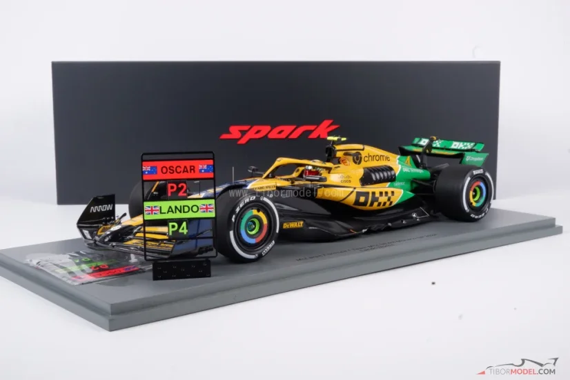 McLaren MCL38 - Lando Norris (2024), VC Monaka, 1:18 Spark