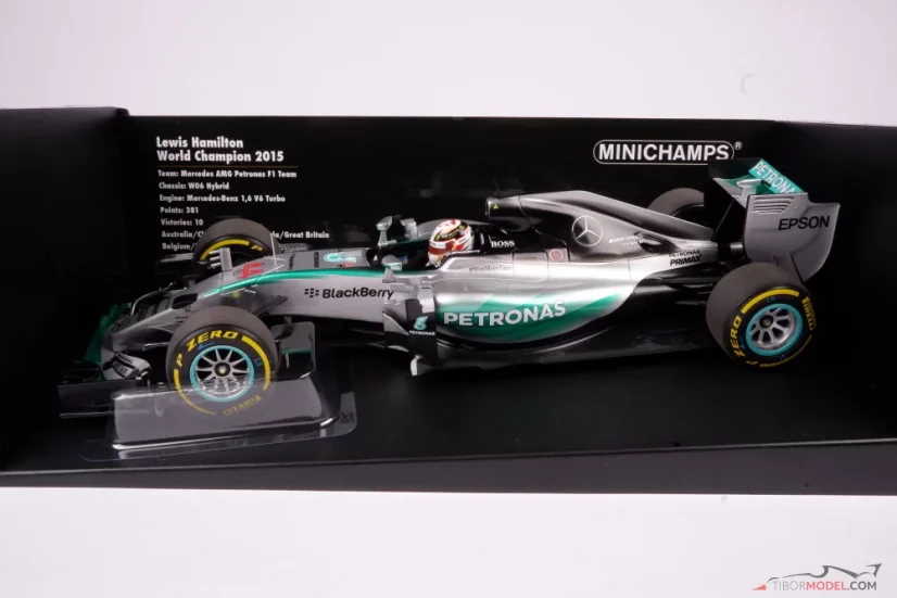 Mercedes W06 - Lewis Hamilton (2015), Világbajnok, 1:18 Minichamps