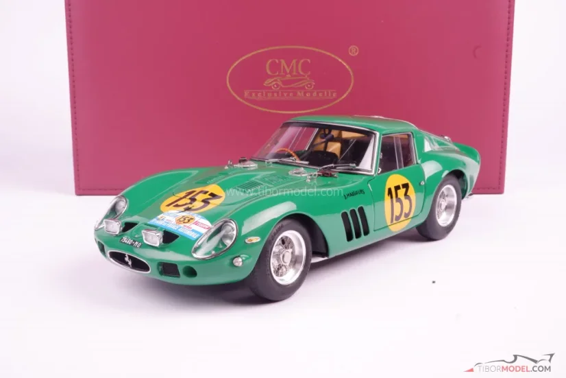 Ferrari 250 GTO - D. Piper /D. Margulies, Tour de France 1962, 1:18 CMC