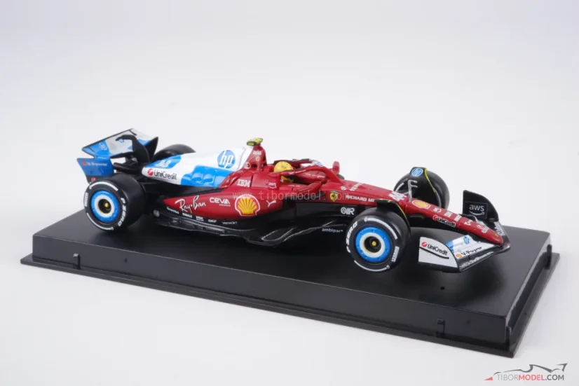 Ferrari SF-25 - Lewis Hamilton (2025) Miami, 1:43 BBurago Signature