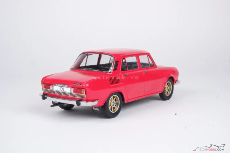 Skoda 100 piros (1969), 1:18 MCG