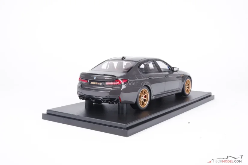BMW M5 CS F90 (2021) šedé, 1:18 GT Spirit