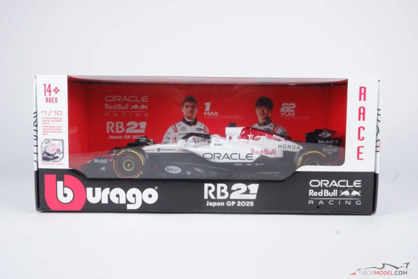 Red Bull RB21 - Max Verstappen (2025), Víťaz VC Japonska, 1:18 Bburago
