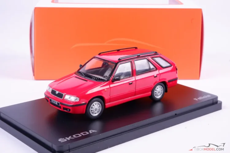 Škoda Felicia FL Combi (1998) červená, 1:43 Abrex