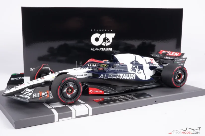 AlphaTauri AT04 - Nyck de Vries (2023), 1:18 Minichamps