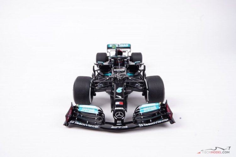 Mercedes W12 - L. Hamilton (2021), 1st Brazil GP, 1:18 Minichamps
