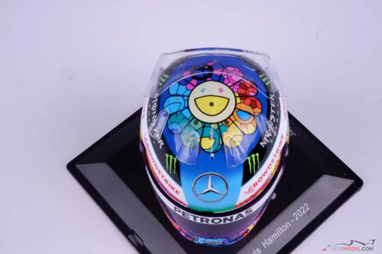 Lewis Hamilton 2022 VC Japonska, Mercedes prilba, 1:5 Spark