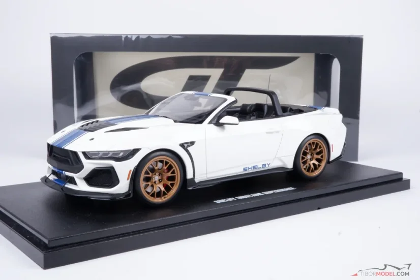 Shelby Mustang Super Snake (2025) biely, 1:18 GT Spirit