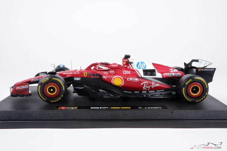 Ferrari SF-25 - Charles Leclerc (2025), 1:18 Bburago