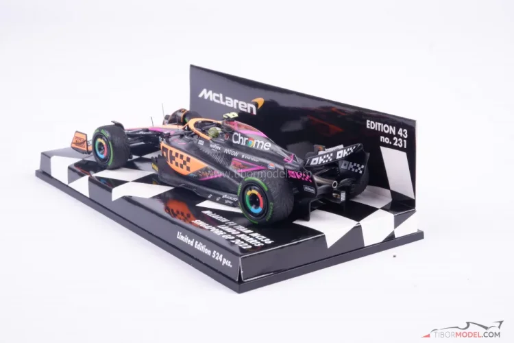 McLaren MCL36 - Lando Norris (2022), Szingapúr, 1:43 Minichamps McLaren MCL36 - Lando Norris (2022), Szingapúr, 1:43 Minichamps