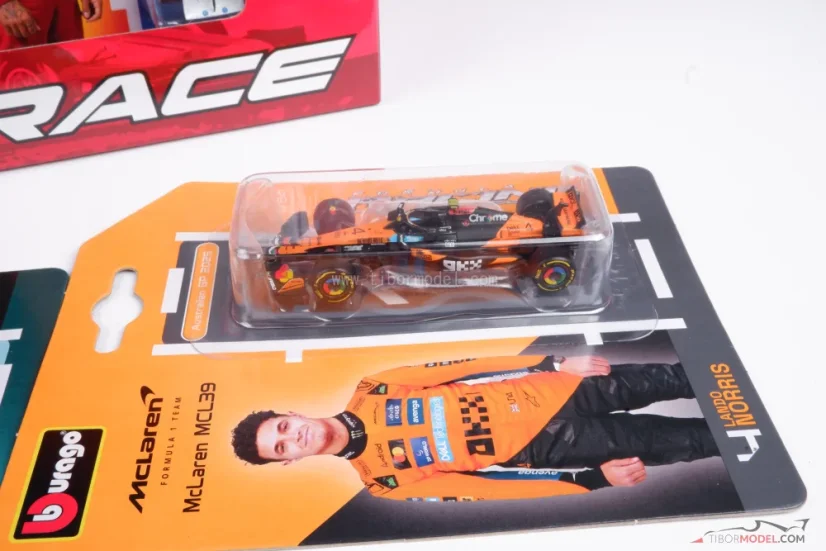 12‑Piece McLaren / Ferrari / Red Bull / Mercedes (2025) Model Set, 1:64 BBurago