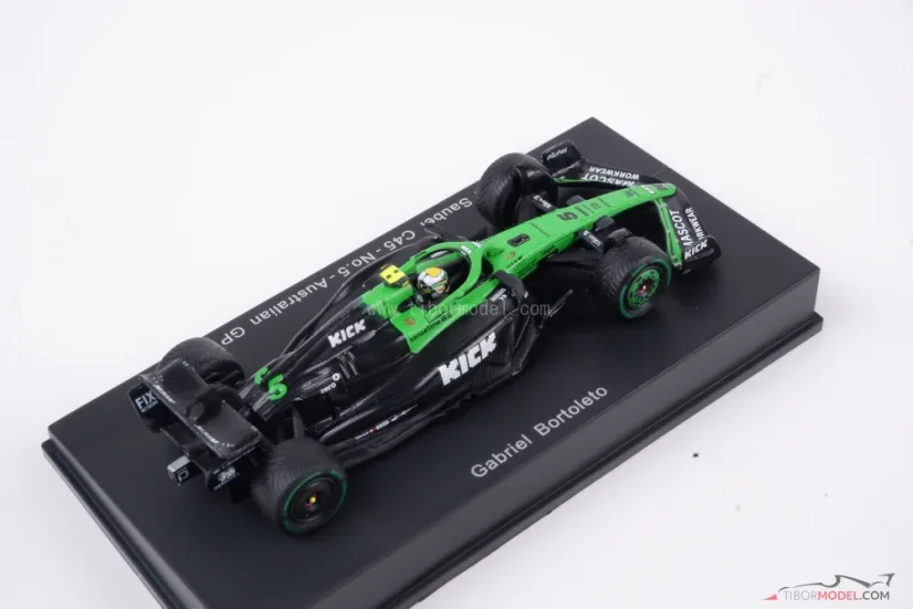 Sauber C45 - Gabriel Bortoleto (2025), 1:64 Spark