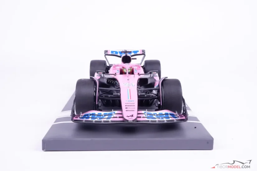Alpine A523 - Esteban Ocon (2023), VC Bahrajnu, 1:18 Minichamps