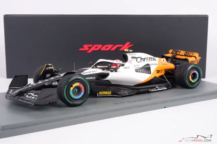 McLaren MCL60 - Lando Norris (2023), 9th Monaco, 1:18 Spark