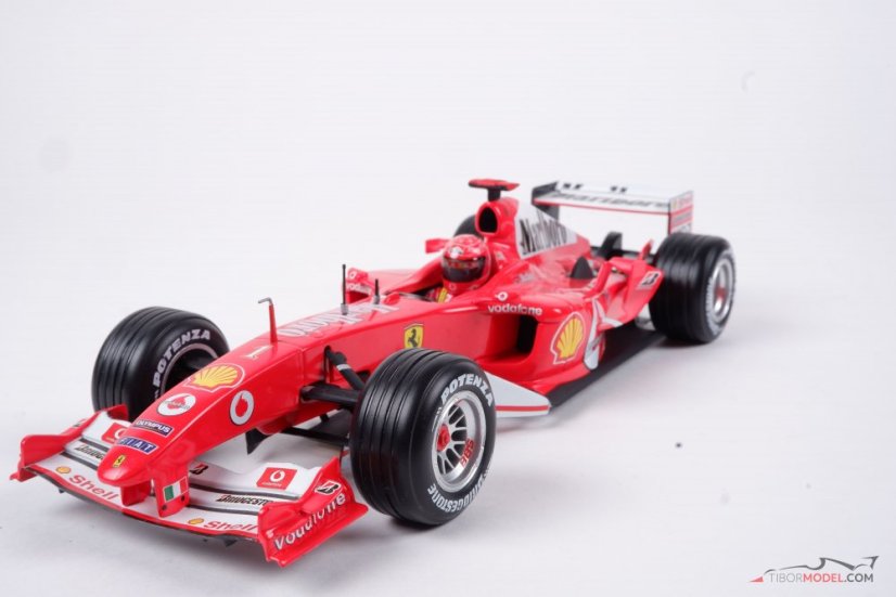 Model car Ferrari F2004 Schumacher Monza 1:18 | Tibormodel.com