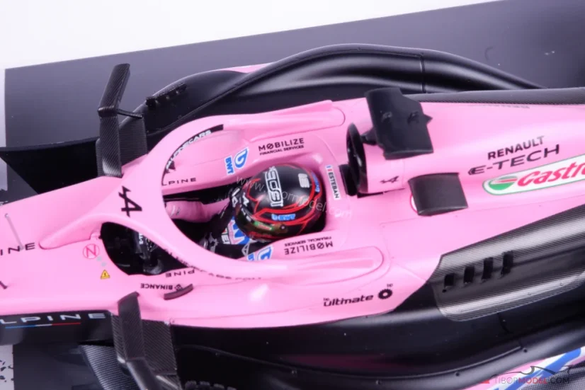Alpine A523 - Esteban Ocon (2023), VC Bahrajnu, 1:18 Minichamps