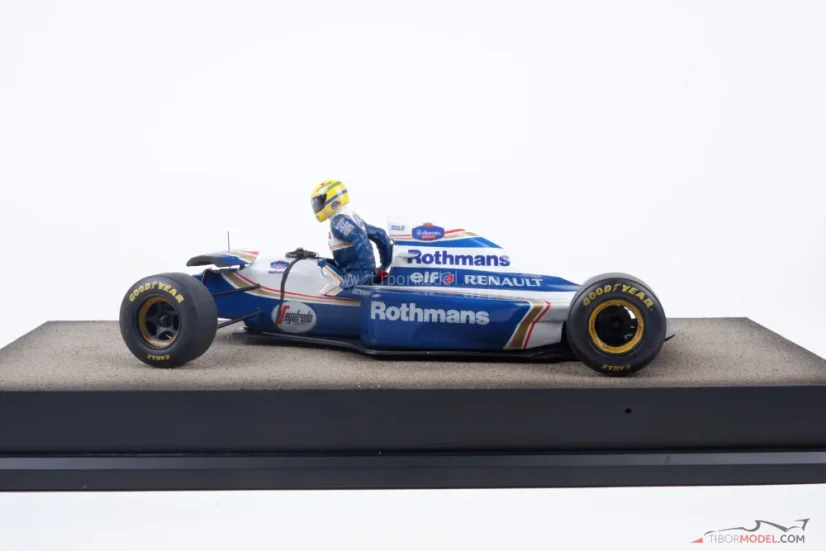 Diorama Williams FW16 - A. Senna survives the accident at Imola 1994, 1:18