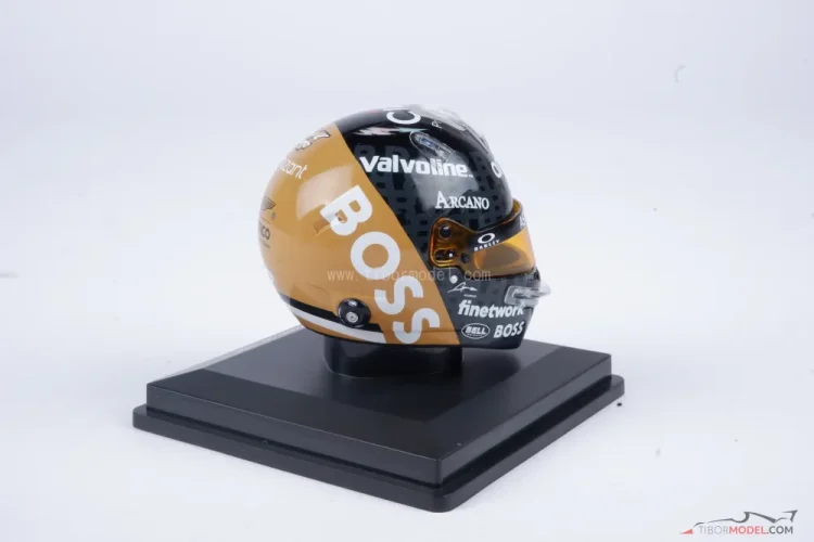Fernando Alonso 2024 VC Veľkej Británie, Aston Martin prilba, 1:5 Spark