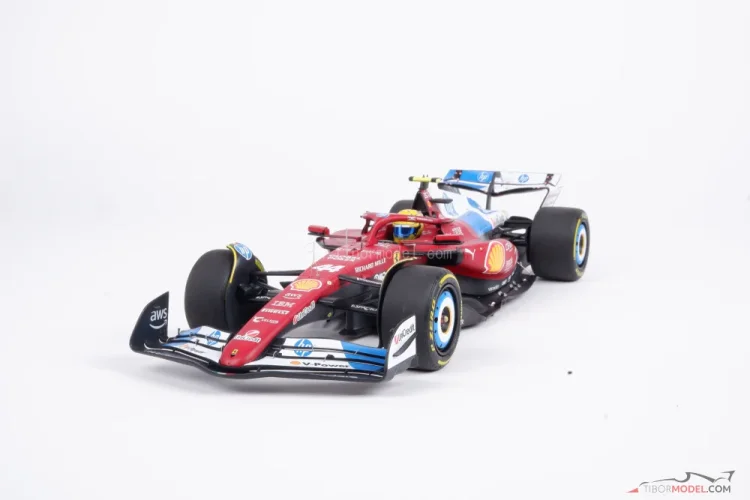 Ferrari SF-25 - Lewis Hamilton (2025), VC Miami, s figúrkou pilota 1:18 BBR