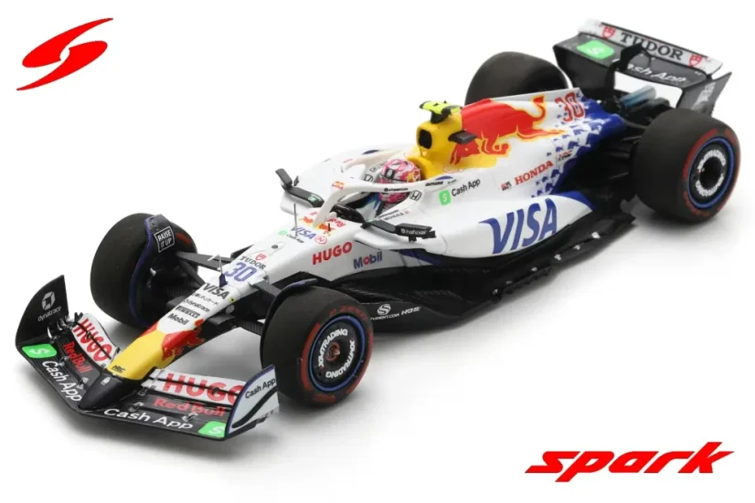 Racing Bulls VCARB02 - Liam Lawson (2025), VC Japonska, 1:18 Spark
