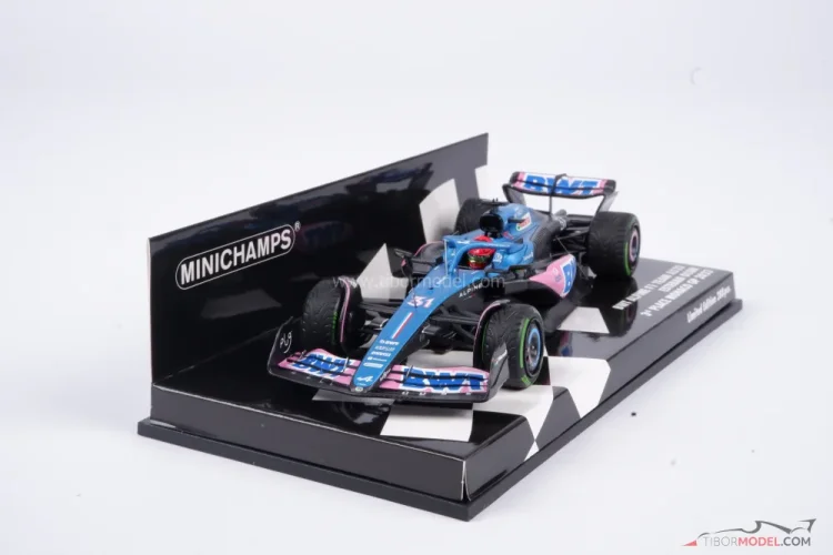Alpine A523 - Esteban Ocon (2023), 3. miesto Monako, 1:43 Minichamps Alpine A523 - Esteban Ocon (2023), 3. miesto Monako, 1:43 Minichamps