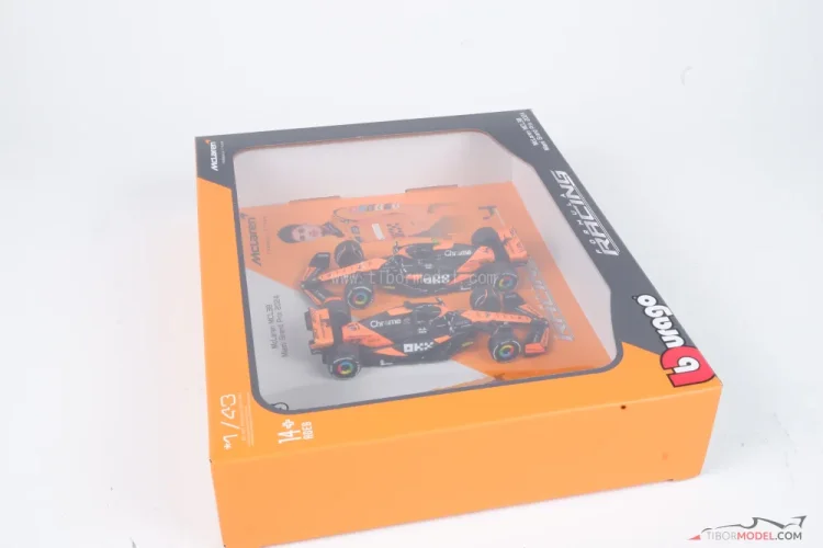 McLaren MCL38 Norris + Piastri (2024), dvojbalenie, 1:43 BBurago