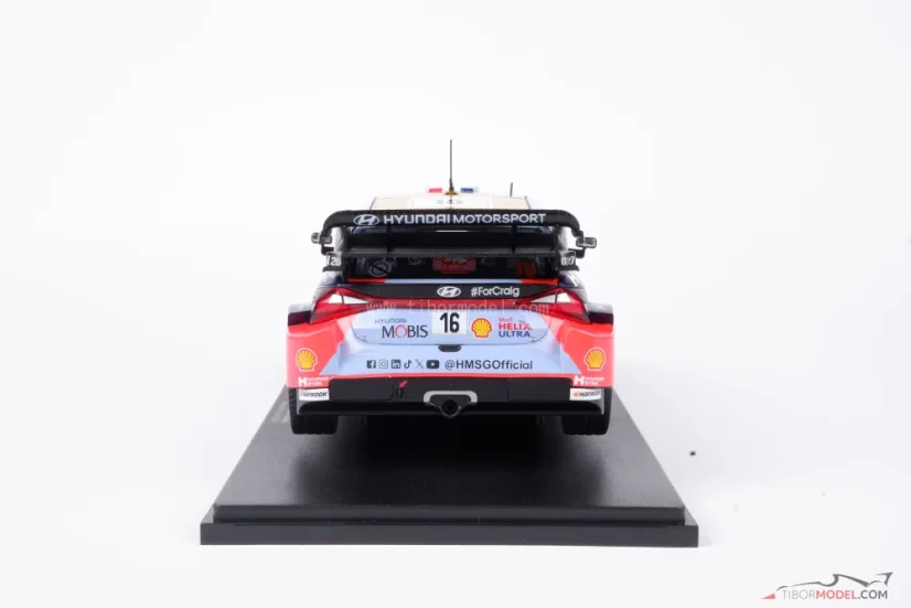 Hyundai i20 N - Fourmaux/Coria (2025) Rally Monte Carlo, 1:18 Ixo