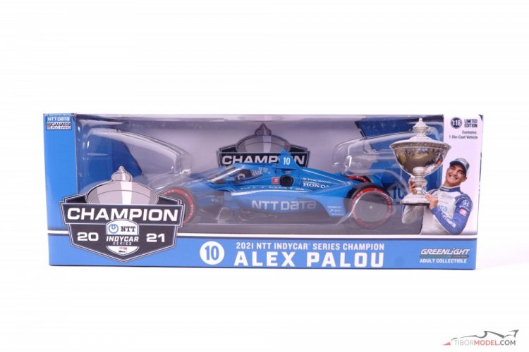 IndyCar Honda - Alex Palou (2021), Champion, 1:18 Greenlight
