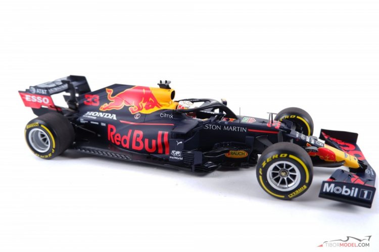 Red Bull RB16 - M. Verstappen (2020), Víťaz VC Abu Dhabi, 1:18 Minichamps