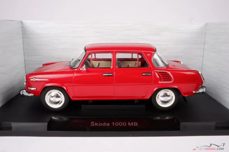 Skoda 1000MB piros (1964), 1:18 MCG