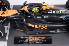 McLaren MCL60 Lando Norris (2023), 2. místo Japonsko, 1:18 Minichamps