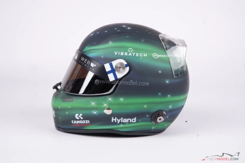 Valtteri Bottas 2024 Kick Sauber mini helmet, 1:2 Stilo