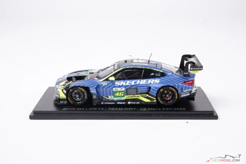 BMW M4 GT3 Evo - Harthy/ Rossi/ Van Der Linde (2025), Le Mans, 1:43 Spark