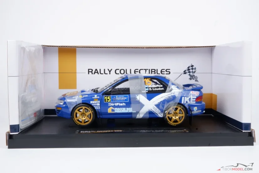 Subaru Impreza - McRae/ Loudon (2023) Mythical Cars Rally, 1:18 Sun Star